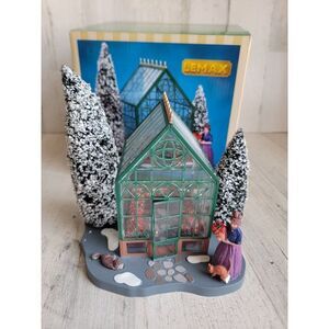 Lemax Victorian greenhouse village‎ accessory xmas